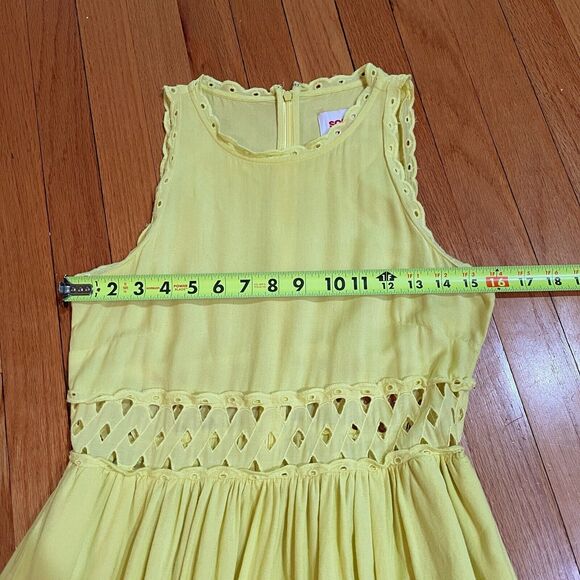 Tuckernuck Solid & Striped Alma Maxi Dress Women Size Small S Sleeveless Eyelet - Picture 4 of 16